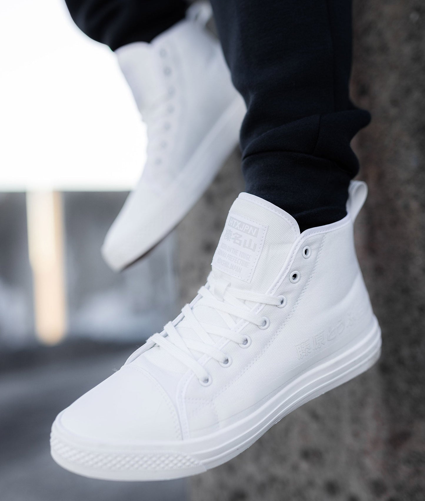 HTXJPN Fuji2 Shiro High Top Sneakers