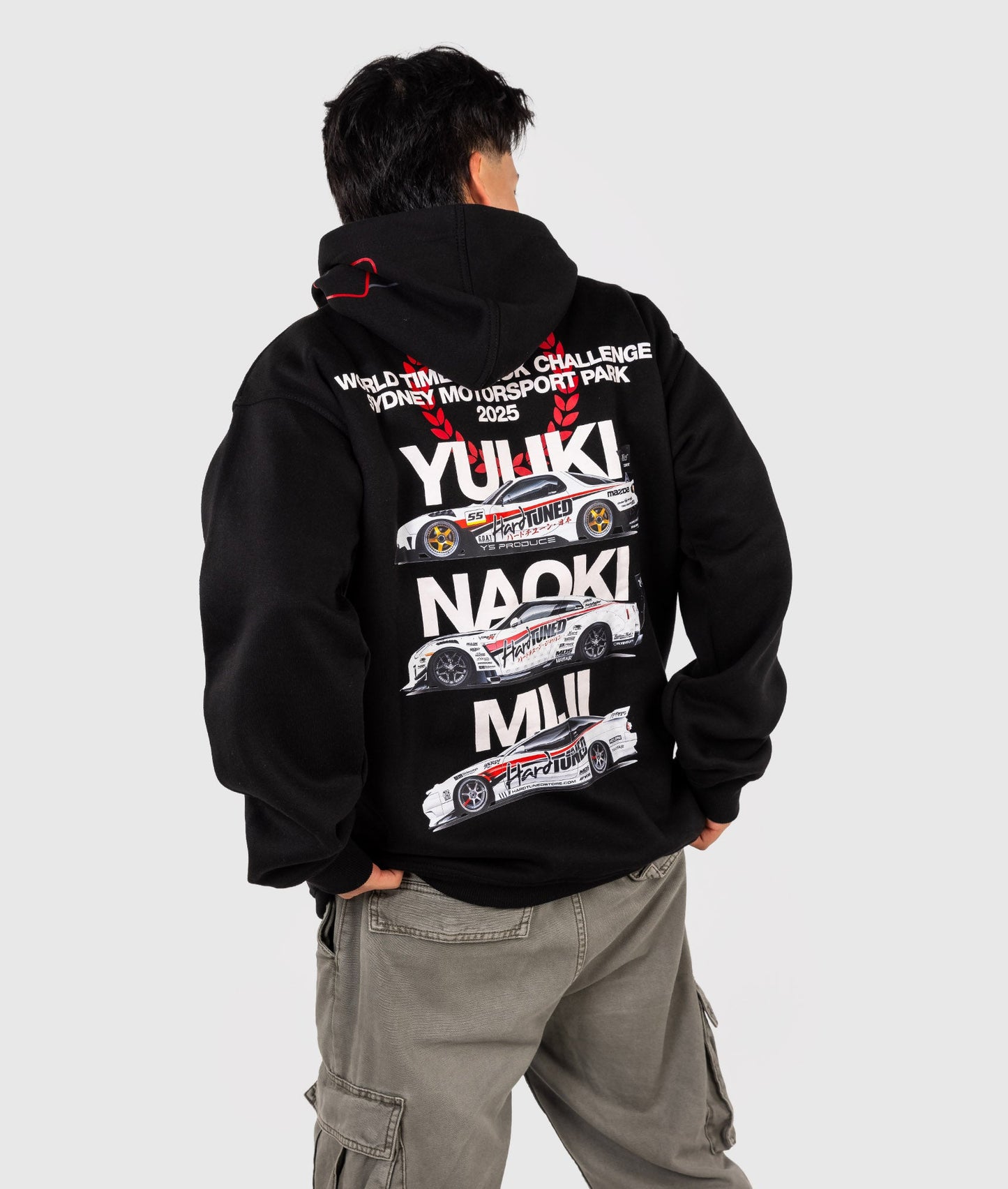 World Time Attack Team Hoodie - Black