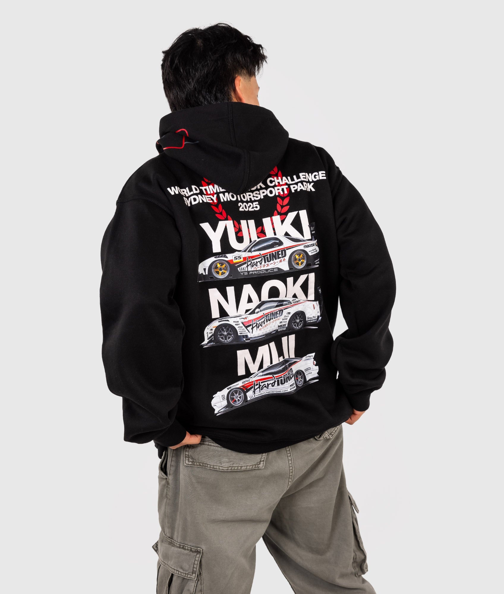 World Time Attack Team Hoodie - Black