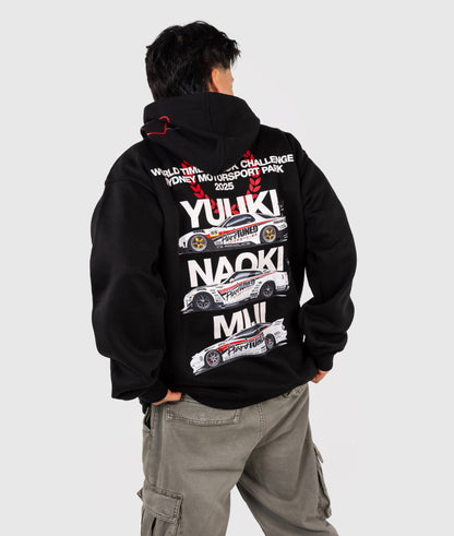 World Time Attack Team Hoodie - Black