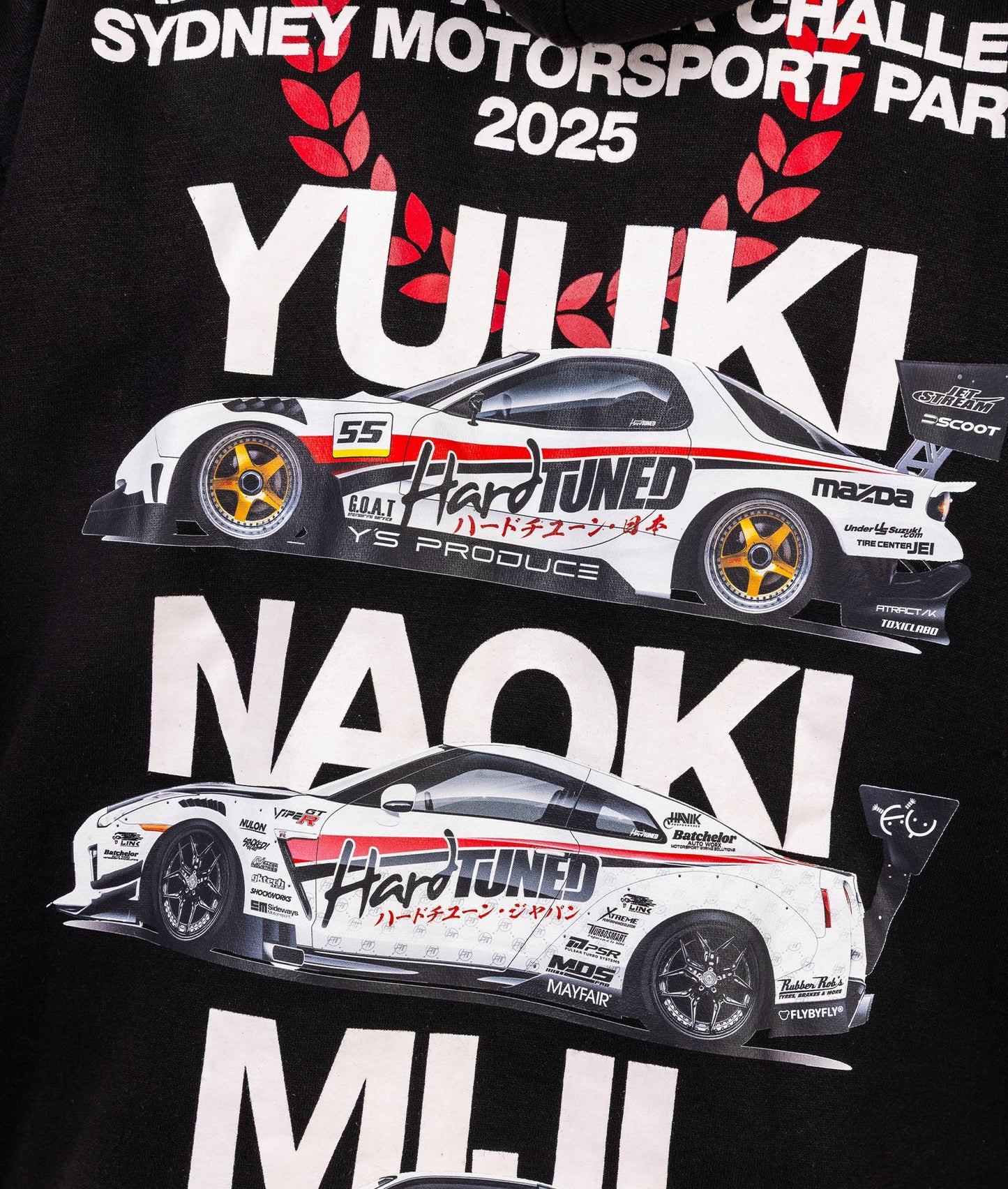 World Time Attack Team Hoodie - Black