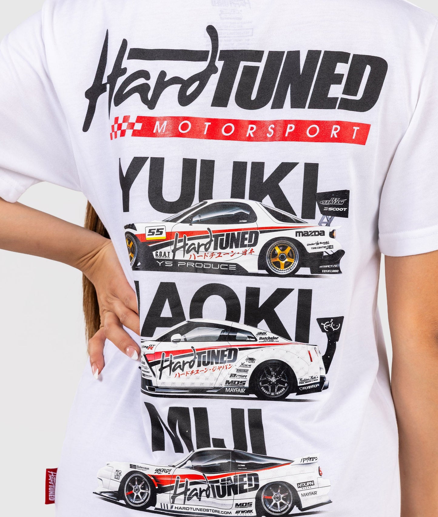 Womens World Time Attack Team Tee - White