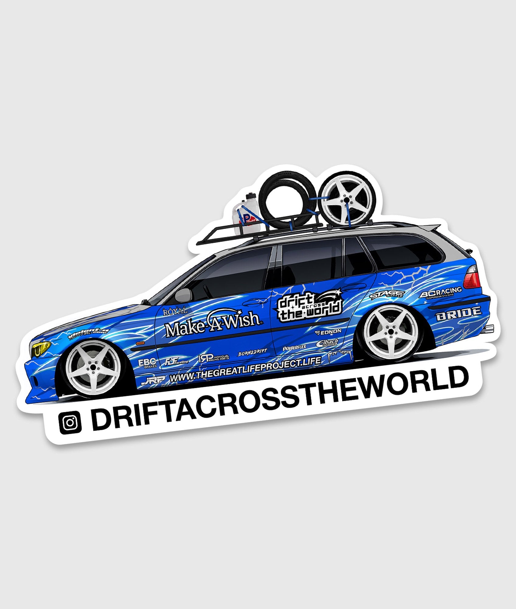 Limited Edition Andy Howard “Drift Across The World” Supporters Pack
