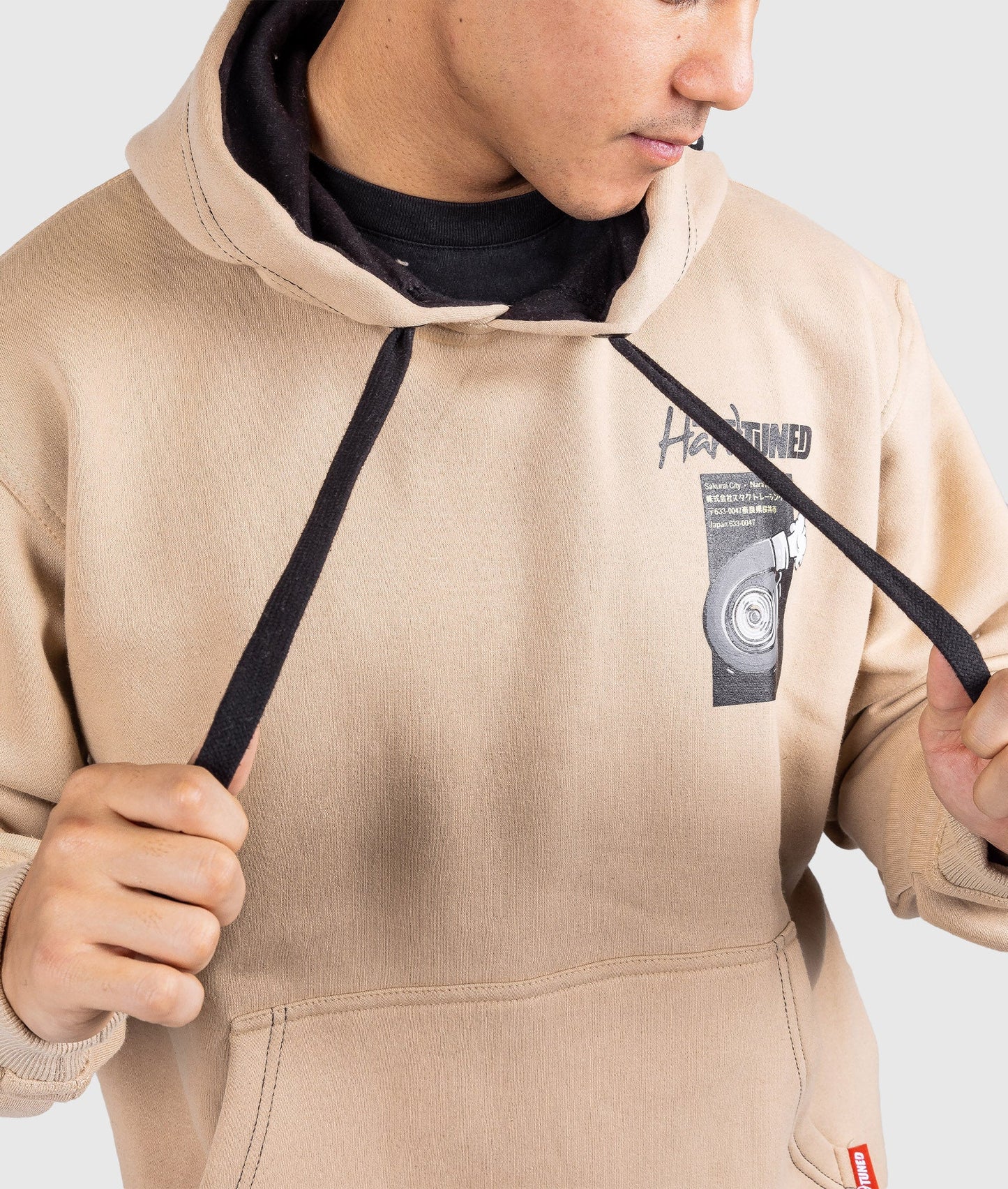Turbo Bunny Hoodie - Tan