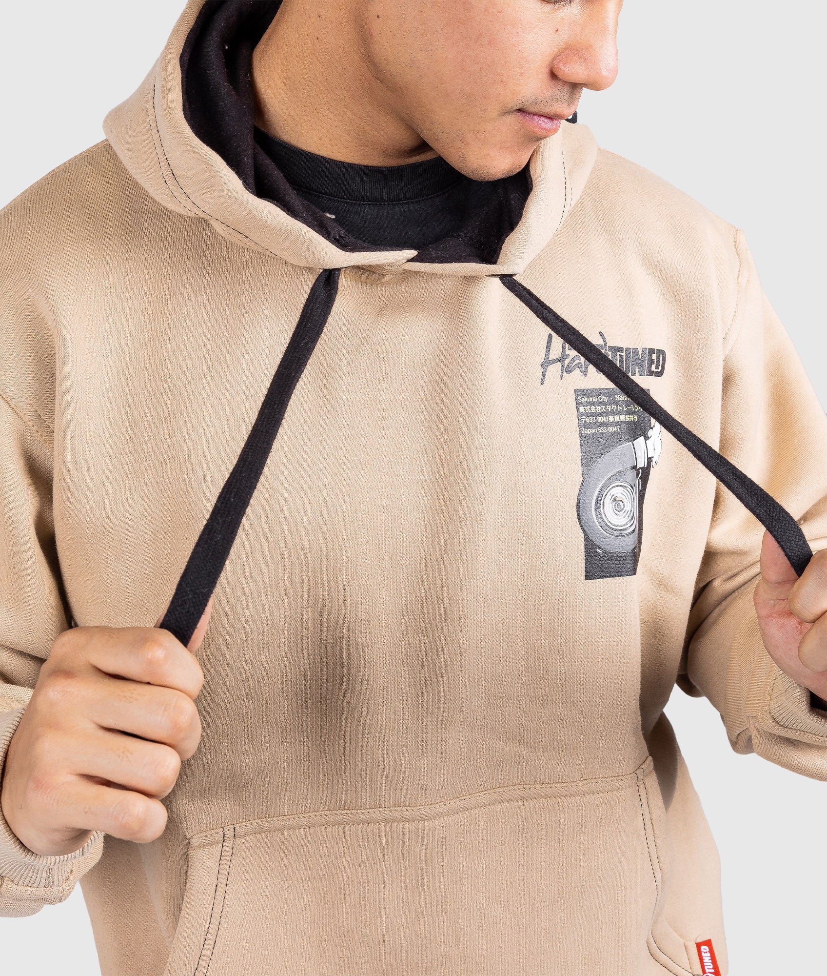 Turbo Bunny Hoodie - Tan