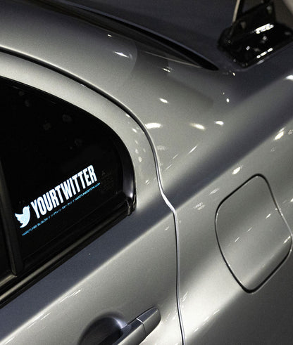 ELGlow™ Social Media Electric Sticker