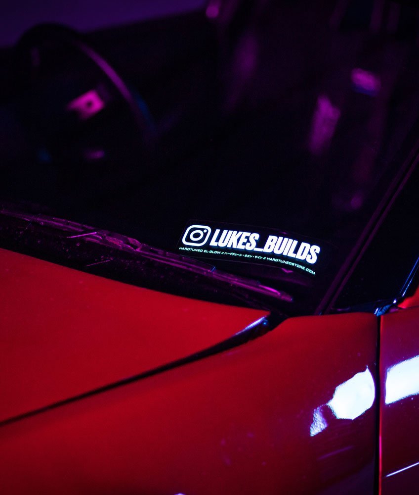 ELGlow™ Social Media Electric Sticker