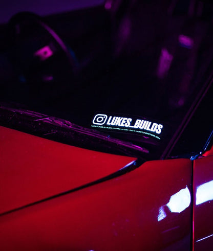 ELGlow™ Social Media Electric Sticker