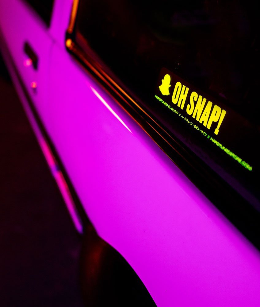 ELGlow™ Social Media Electric Sticker