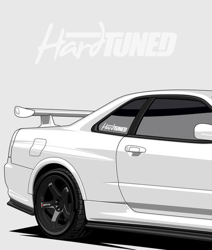 Hardtuned Classic Vinyl Sticker