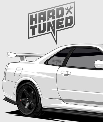 HardTuned Pitstop Vinyl Sticker