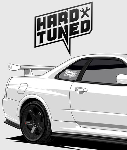 HardTuned Pitstop Vinyl Sticker
