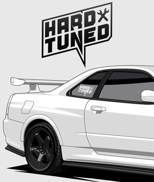 HardTuned Pitstop Vinyl Sticker