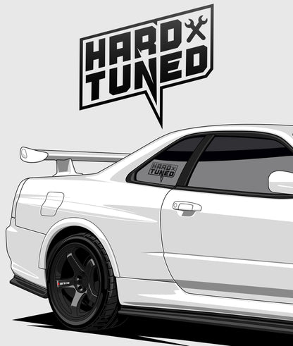 HardTuned Pitstop Vinyl Sticker