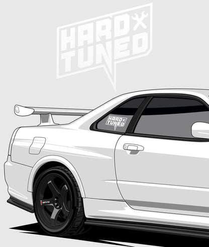 HardTuned Pitstop Vinyl Sticker
