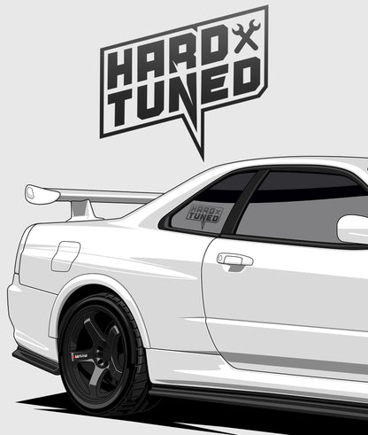HardTuned Pitstop Vinyl Sticker