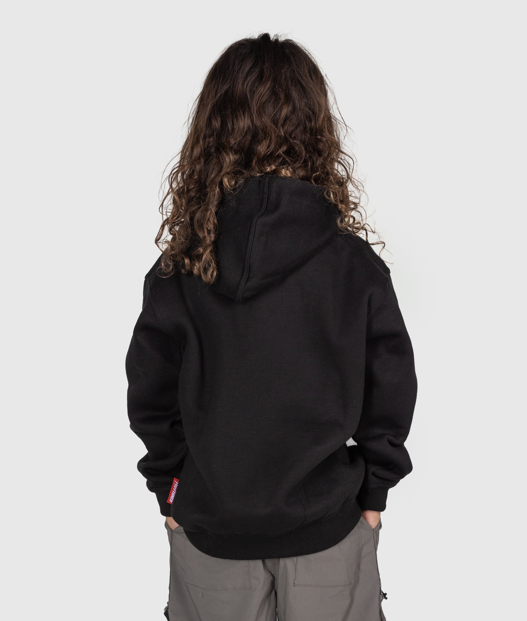 Kids Essential Hoodie - Black