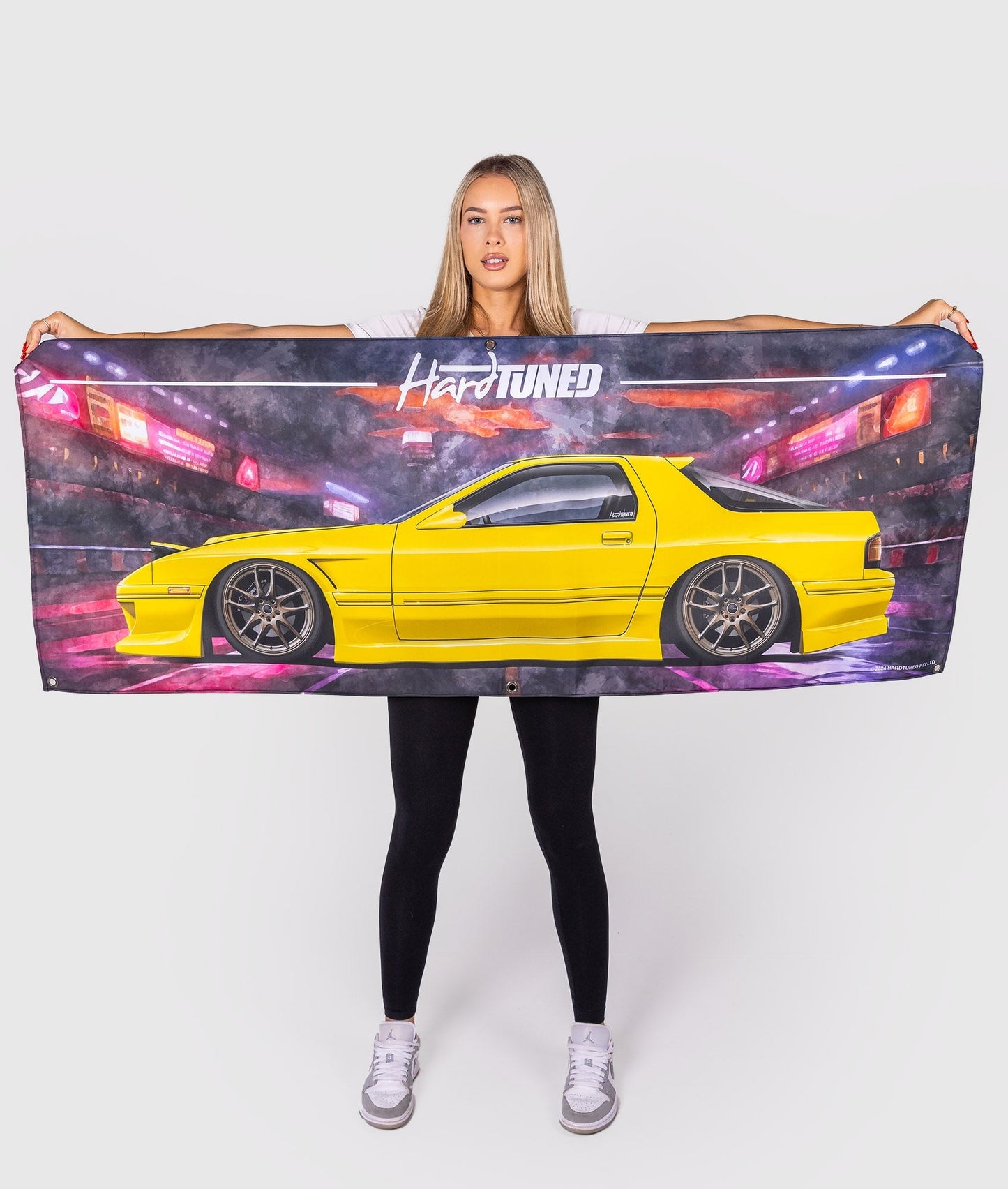 Mazda FC RX7 Garage Flag