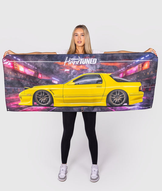Mazda FC RX7 Garage Flag