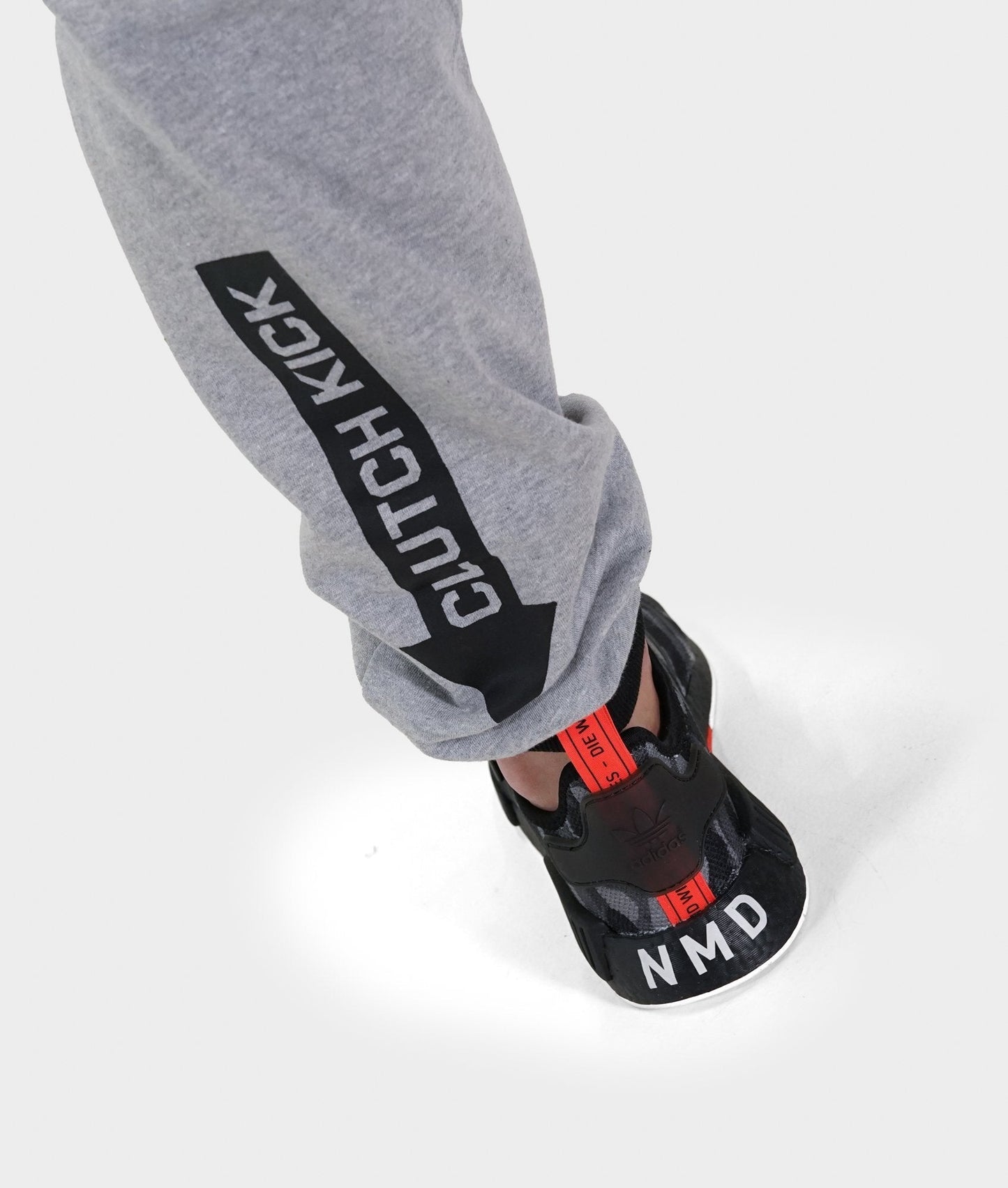 Mens Power Over Track Pants - Gray