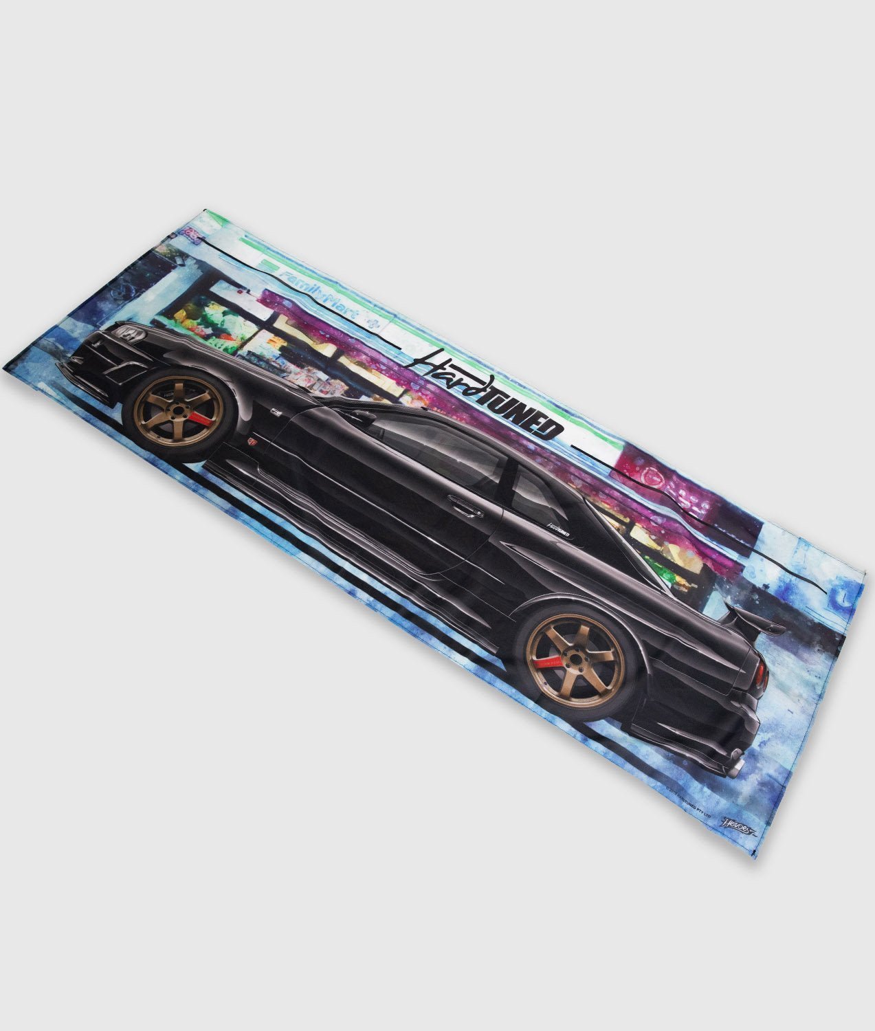 Nissan Skyline R34 GTR Garage Flag