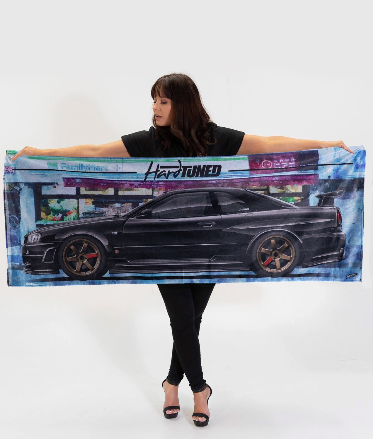 Nissan Skyline R34 GTR Garage Flag