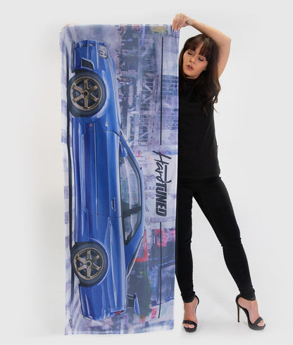 Nissan Skyline R34 GTR Garage Flag