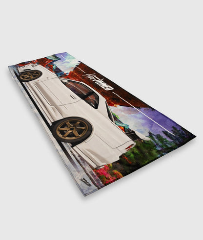 Nissan Skyline R34 GTR Garage Flag