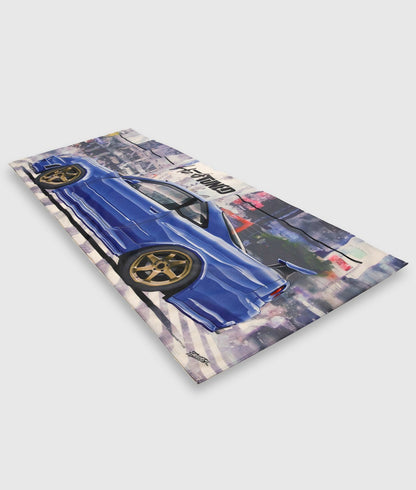 Nissan Skyline R34 GTR Garage Flag