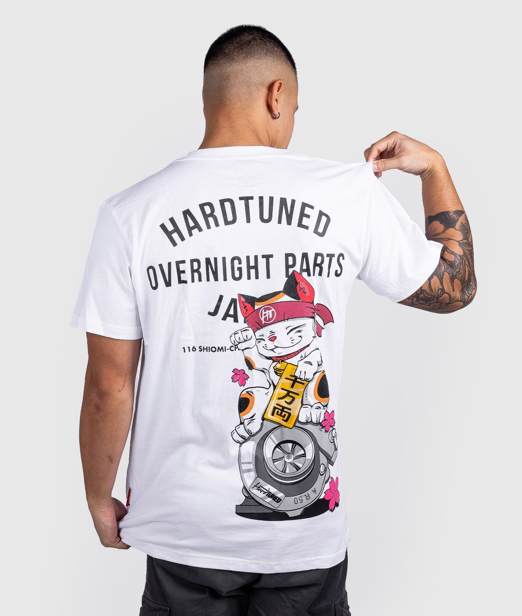 Oversized Overnight Parts Kitty Tee