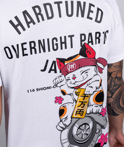 Oversized Overnight Parts Kitty Tee