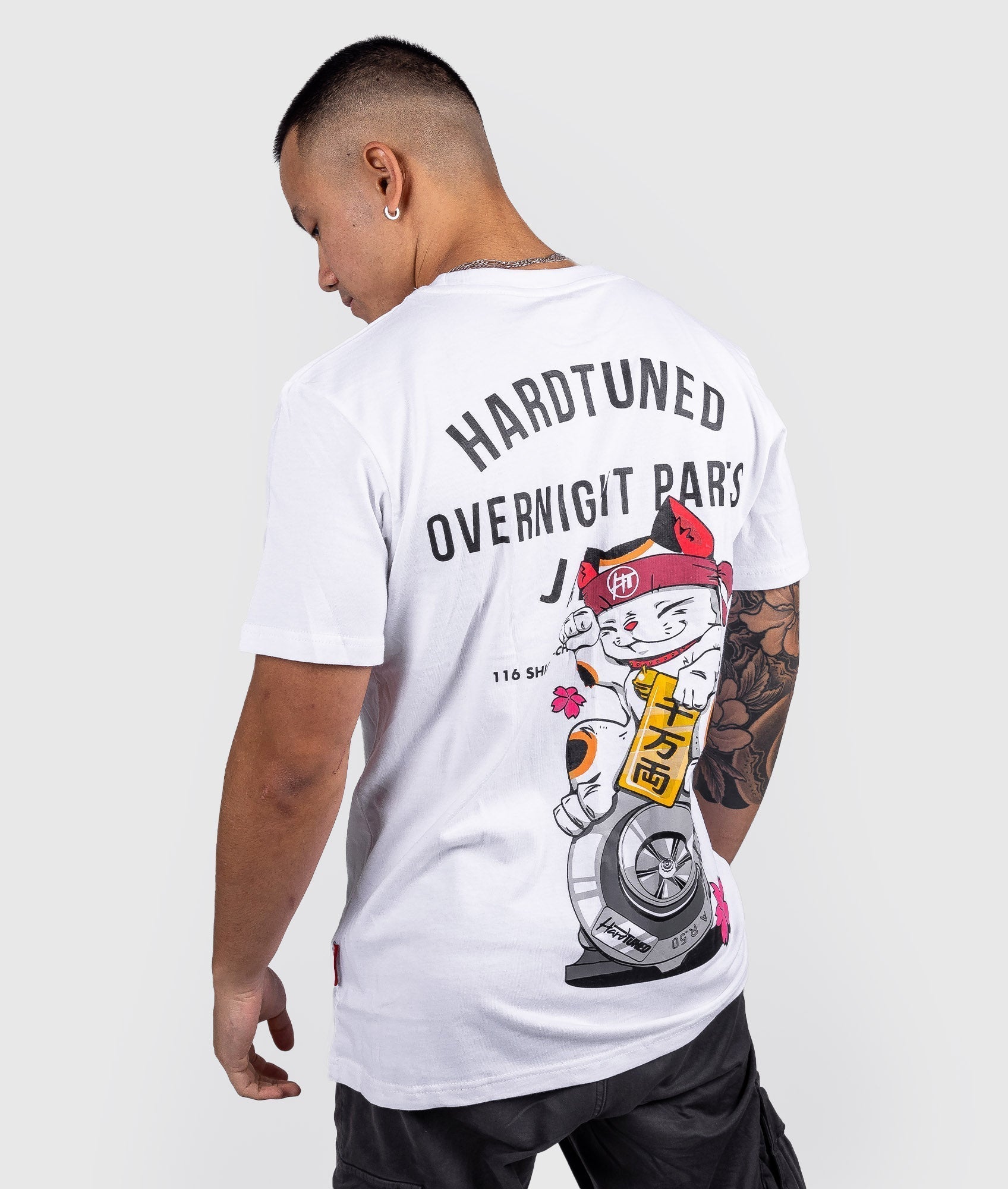Oversized Overnight Parts Kitty Tee