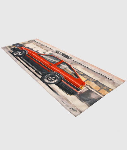 Toyota AE86 Garage Flag
