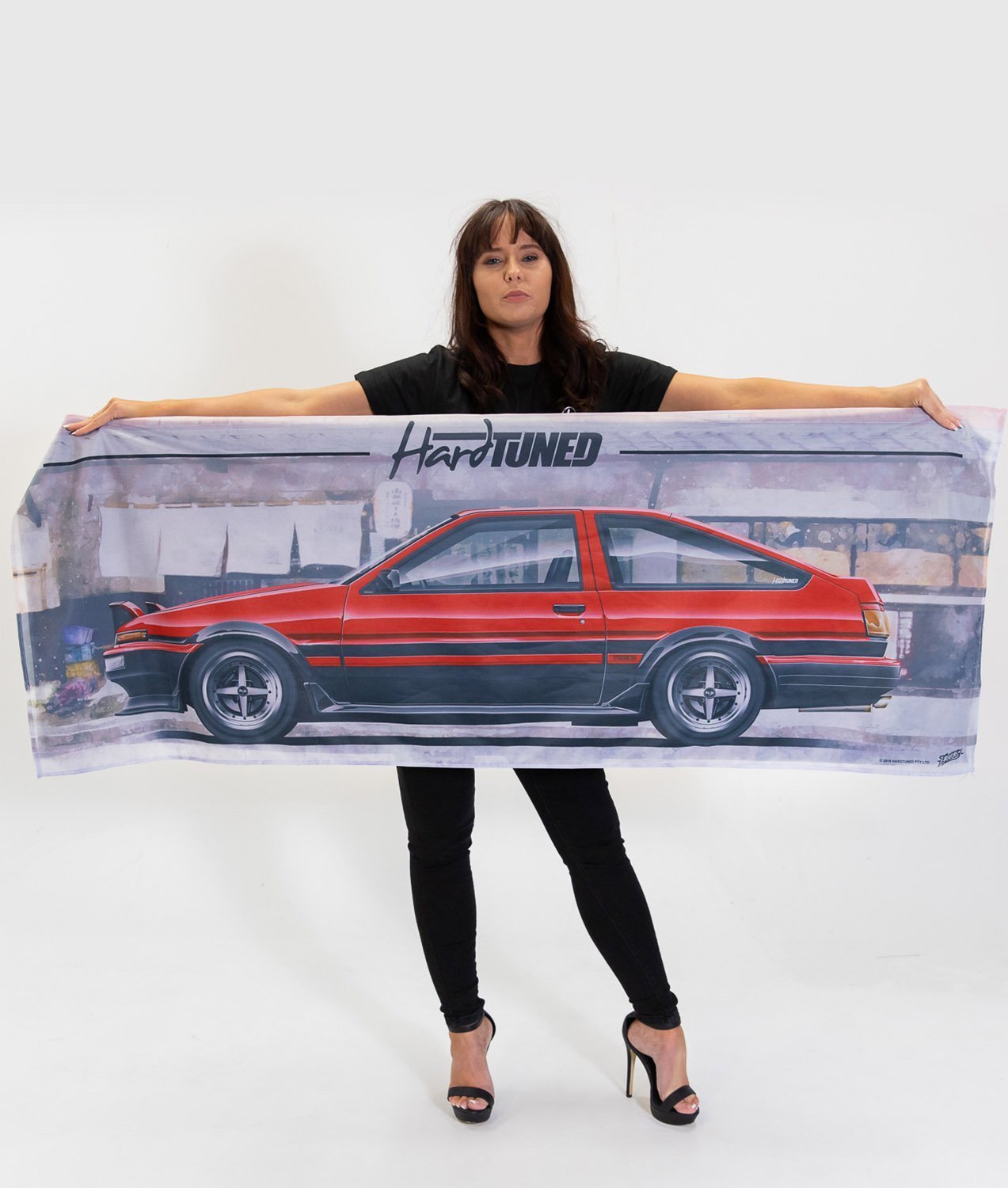 Toyota AE86 Garage Flag
