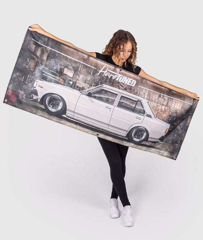Toyota Corolla KE70 Garage Flag