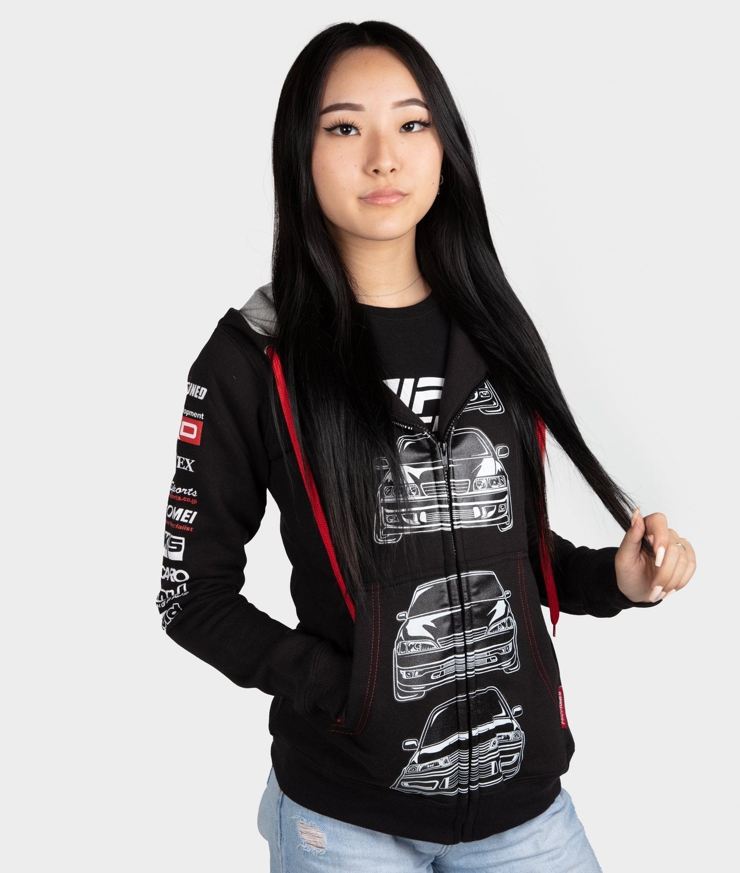 Toyota JZX Womens Hoodie