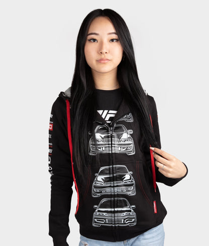Toyota JZX Womens Hoodie