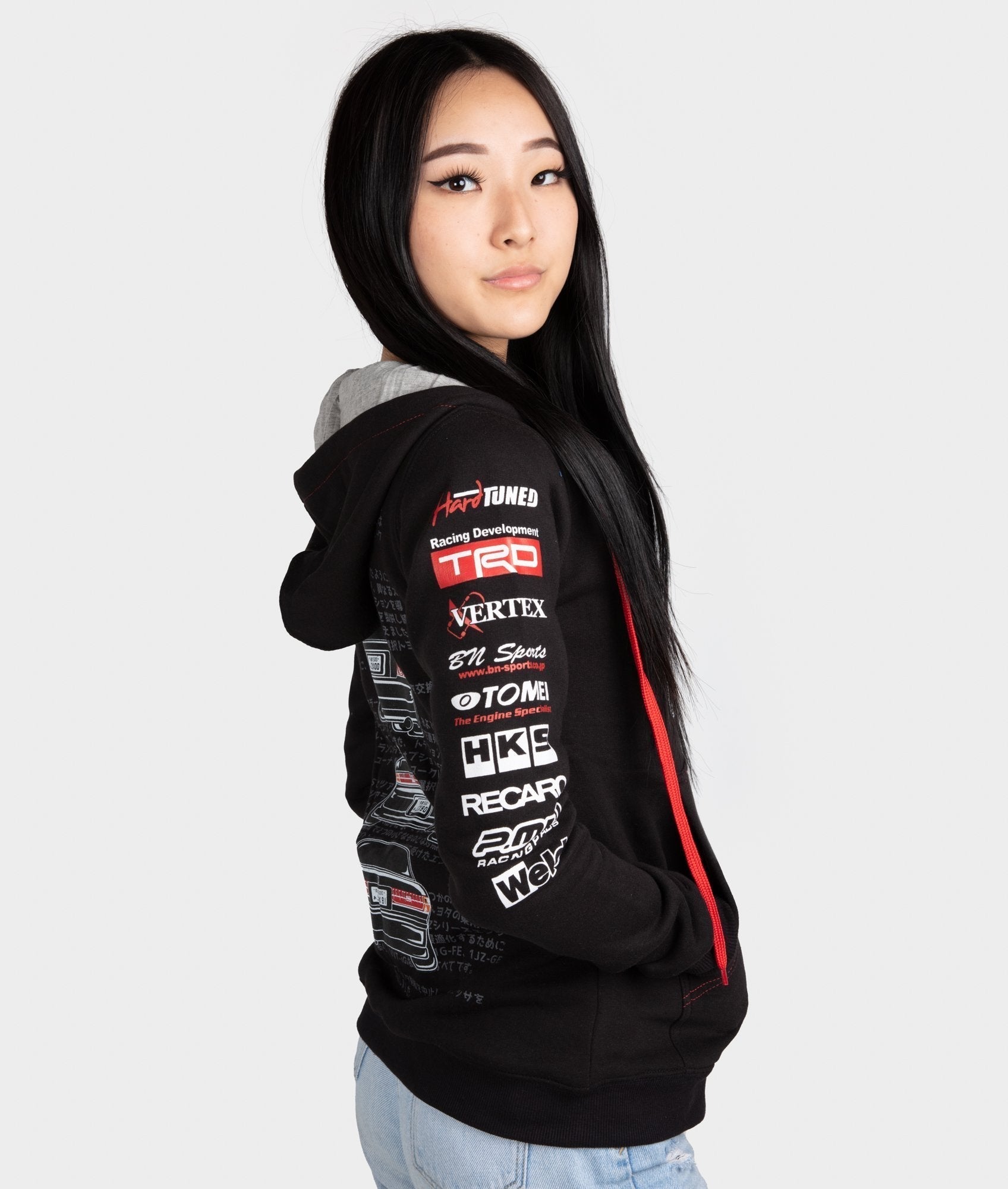 Toyota JZX Womens Hoodie