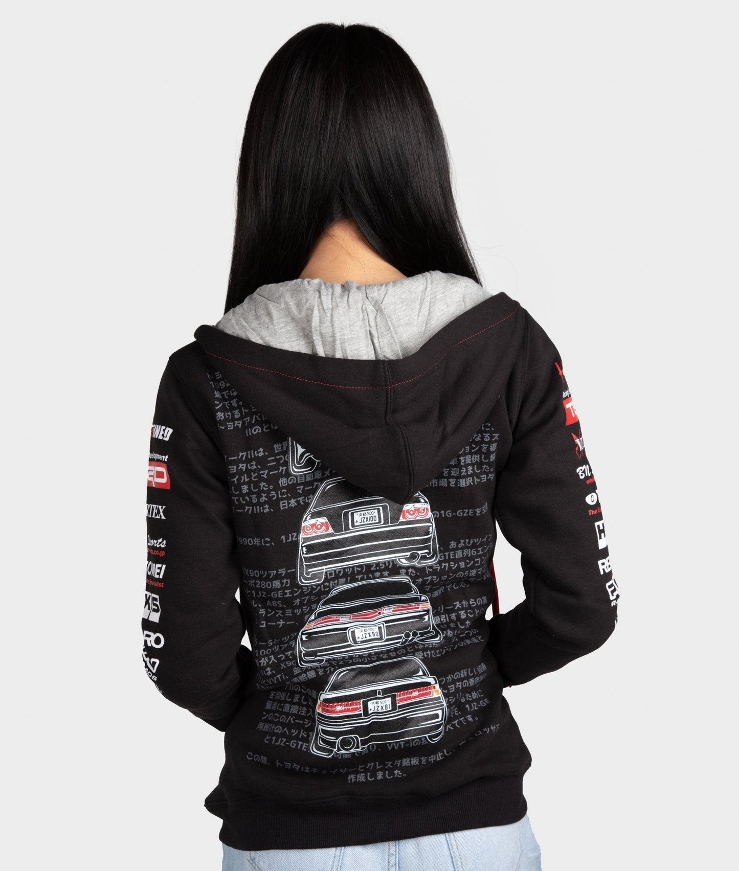 Toyota JZX Womens Hoodie