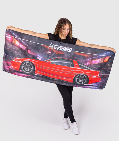 Toyota MK3 Supra Garage Flag
