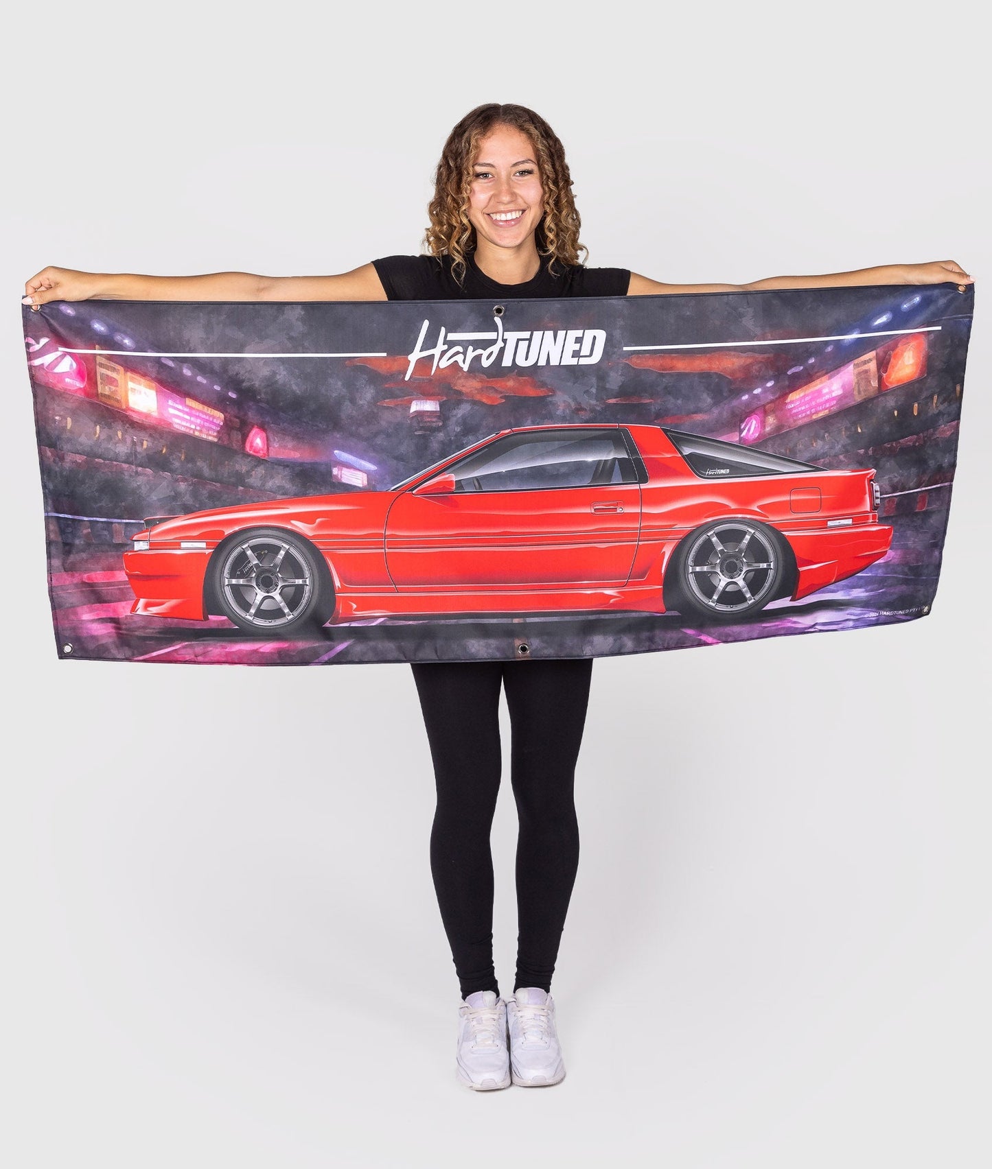 Toyota MK3 Supra Garage Flag