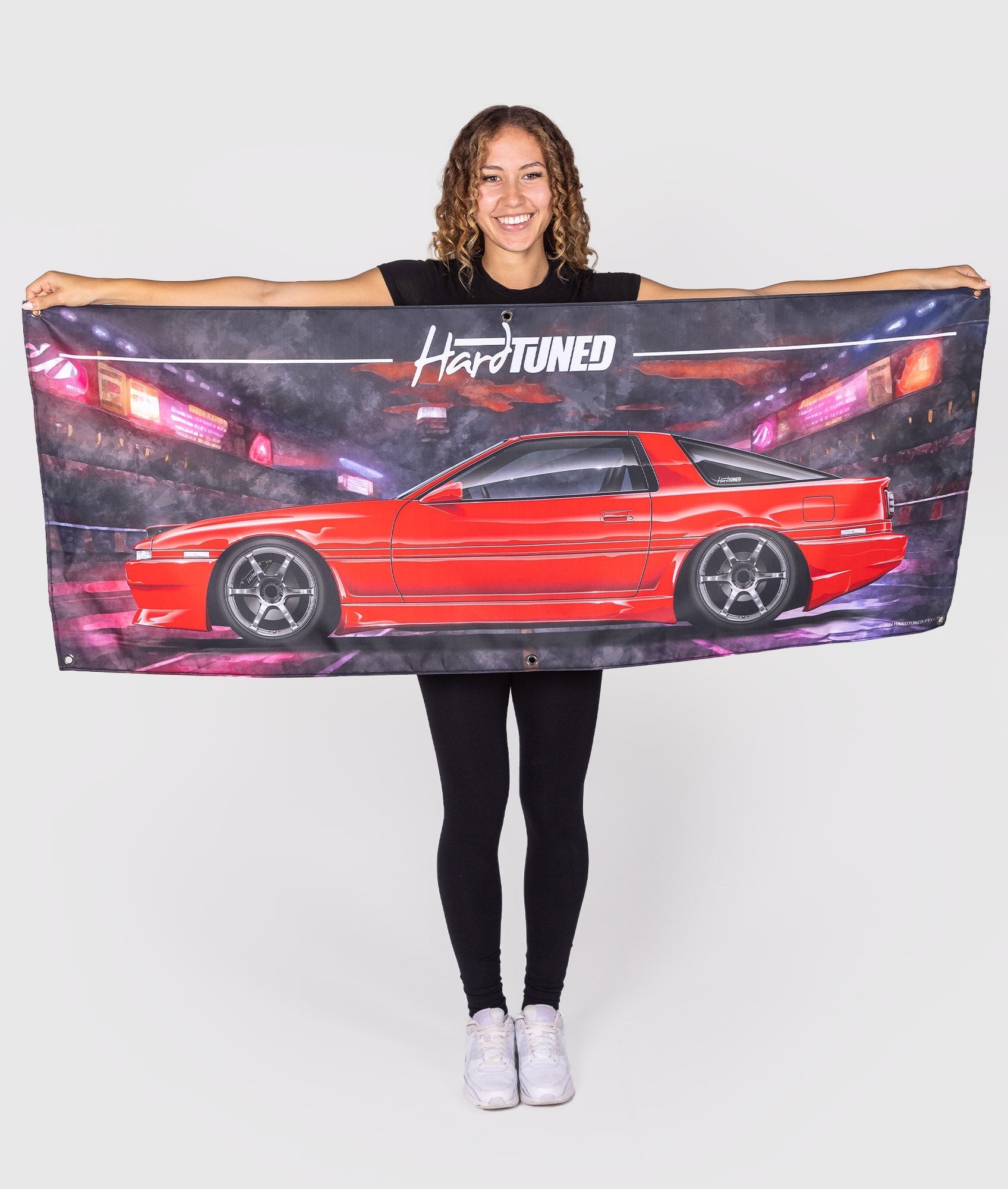 Toyota MK3 Supra Garage Flag